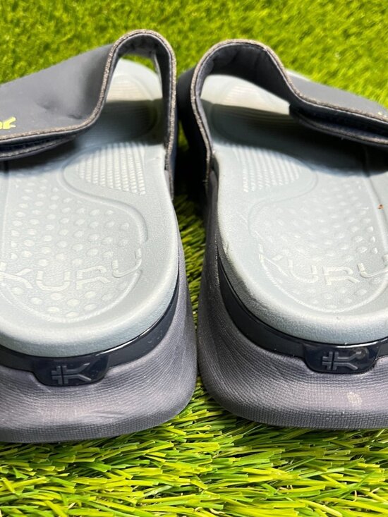 Kuru Moment Mens Size 10 Navy Blue Beach Walking Outdoor Slip On Slide Sandals main image 4
